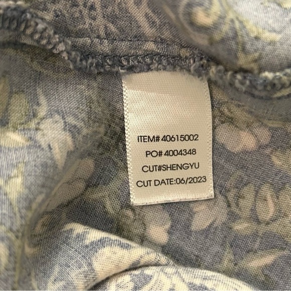 Torrid Plus Size 2 Outlander Mini Challis Smocked Floral Tree Dress with Pockets - Picture 10 of 14